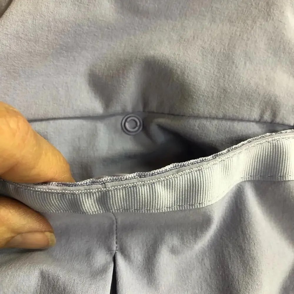 Nike Women’s Lavender Golf Skirt Pleated Lave Insets Dry Fit Back Pocket w/Snap